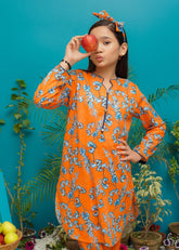 Modest - Sundown - Orange - Lawn - 2 Piece